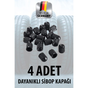 Siyah Sibop Kapak 4 Adet